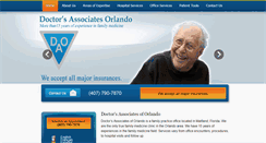 Desktop Screenshot of doctorsassociatesorlando.com